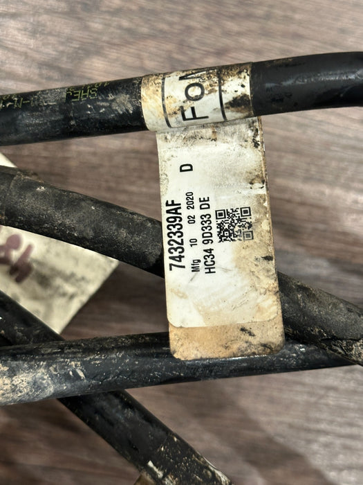 2020 2021 2022 FORD F350 6.7 DIESEL FUEL LINES HOSE TUBES (4PC) 48 GALLON OEM