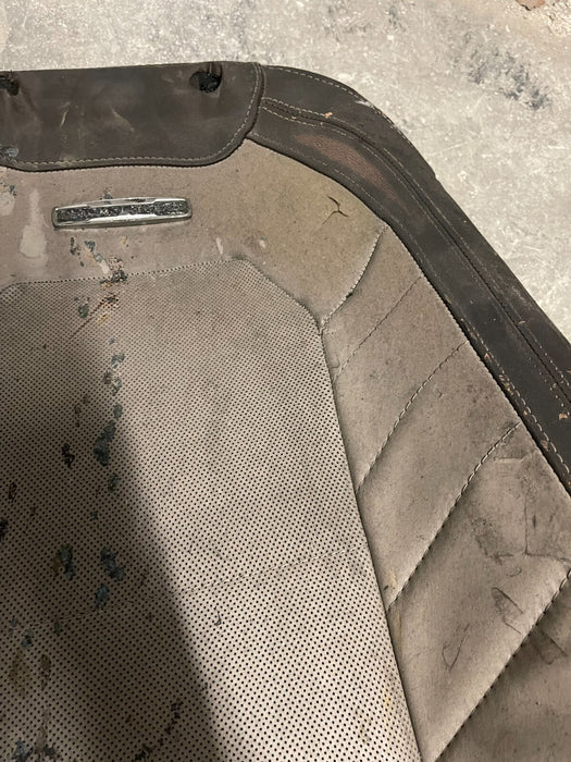 2018-2022 FORD F250 F350 F450 LIMITED PASSENGER SEAT BACK ONLY *BURN DAMAGE* OEM