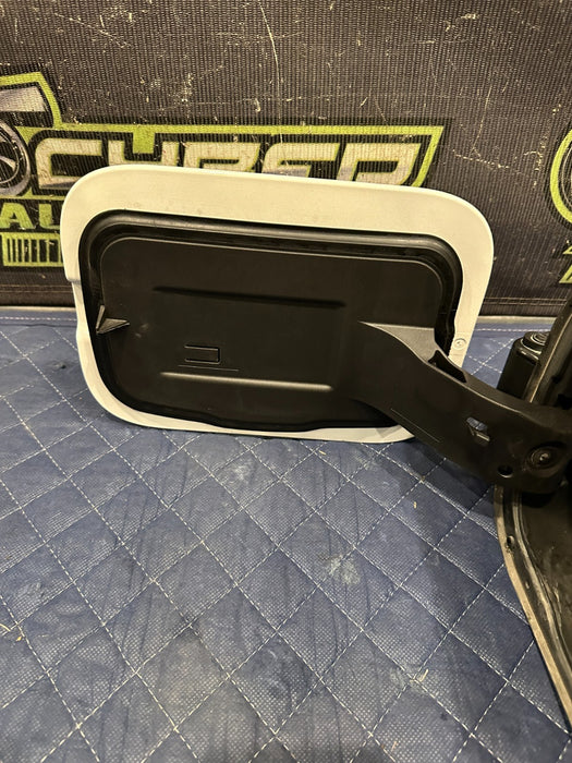 2023-2024 FORD F250 F350 WHITE GAS FUEL LID ASSEMBLY STAR WHITE (AZ) OEM