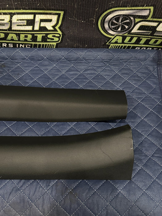 2014 AUDI R8 OEM LEFT RIGHT INNER DOOR SILL SCUFF PLATE COVER TRIM 420 853 905