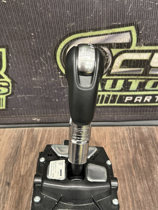 2014 PORSCHE 911 TURBO S 991 GEAR SHIFTER SELECTOR W SHIFT KNOB ASSEMBLY OEM