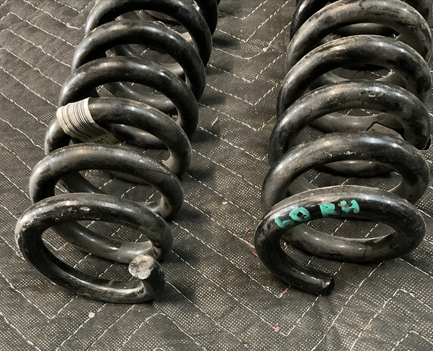 2015 BMW M4 REAR SPRING PAIR OEM LEFT RIGHT