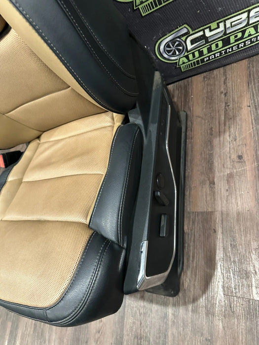 2023 2024 FORD F250 F350 F450 LARIAT FRONT LEFT DRIVER SEAT ~MINOR BURN WEAR~