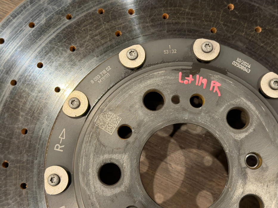 2024 BMW M3 M4 G80 G82 M CARBON CERAMIC BRAKES ROTORS CALIPERS FRONT REAR OEM 8K