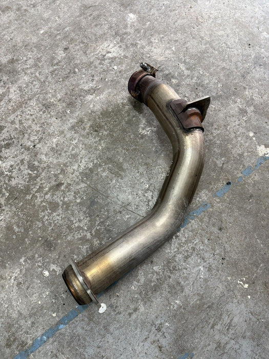 2020 2021 2022 FORD F250 F350 F450 SD EXHAUST TURN DOWN PIPE OEM LC34 6N647 AE