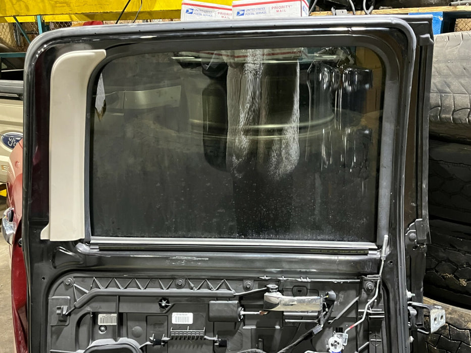 2018 DODGE RAM 1500 2500 3500 LARAMIE REAR LEFT DOOR SHELL BLACK *PXR* 2010-2018