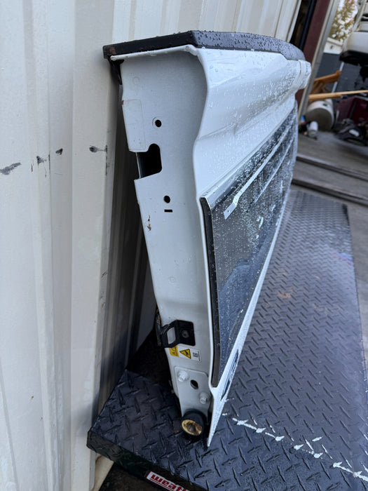 2023 2024 2025 FORD F250 F350 F450 PLATINUM TAILGATE ASSEMBLY STAR WHITE