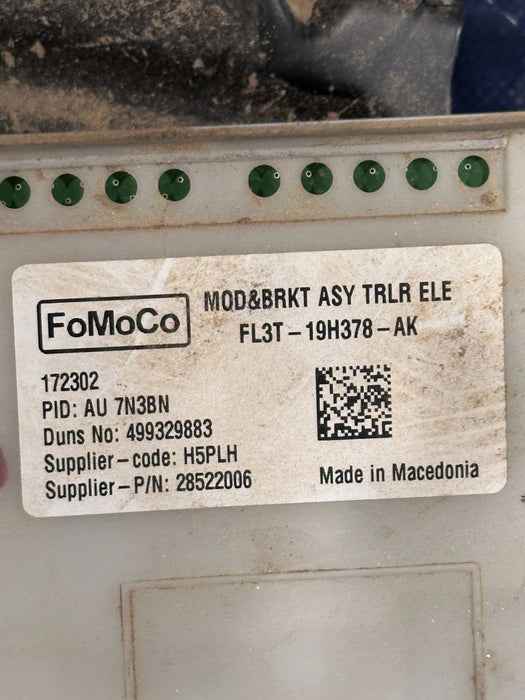 2017 2018 2019 FORD F250 F350 F450 TOWING CONTROL MODULE UNIT FL3T-19H378-AK