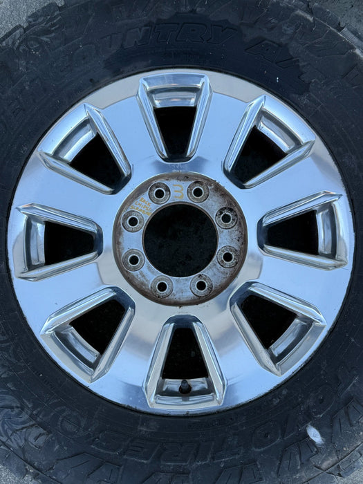 2022 FORD F250 F350 PLATINUM WHEELS 8X170 W/ 35" TOYO 35X12.50 TIRES