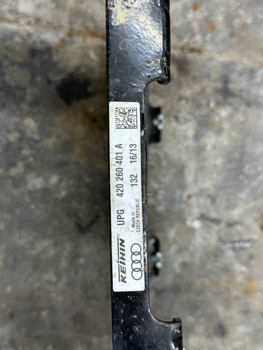 2014 AUDI R8 RIGHT PASSENGER A/C AC CONDENSER OEM 420 260 401 A