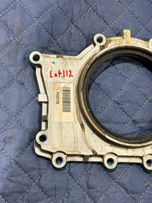 2017 NISSAN TITAN XD CUMMINS 5.0 DIESEL REAR MAIN SEAL RETAINER OEM 4325799