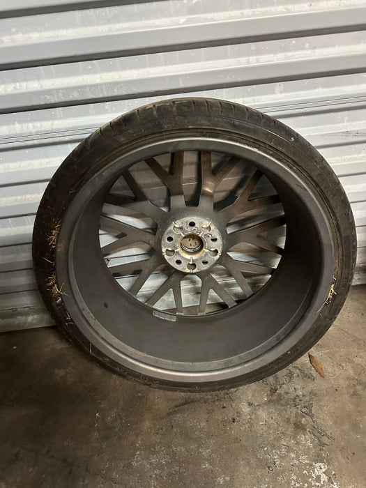 2017 2018 AUDI R8 20X8.5 5X112 20X11 FRONT REAR RIMS WHEELS SET ~CURBRASH~