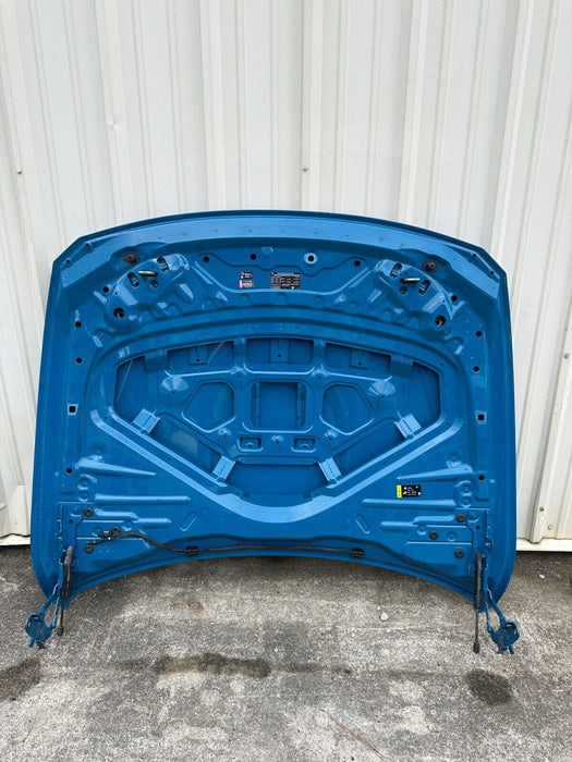 2015-2020 BMW M4 F82 FRONT HOOD LAGUNA SECA BLUE (448) ~MINOR DENT/FADE/SCRATCH~