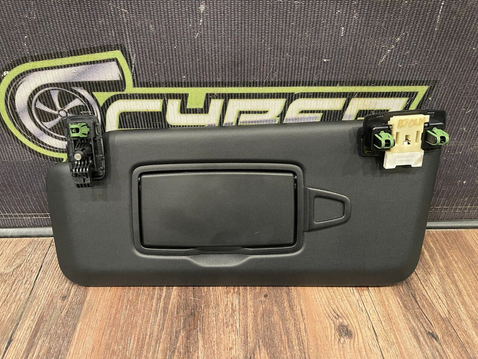 2015 MERCEDES BENZ C63S AMG FRONT LEFT RIGHT SUN VISOR / SUN BLOCKERS OEM *DENT*