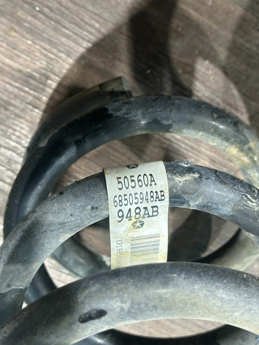2024 DODGE RAM 3500 LARAMIE FRONT LEFT RIGHT SUSPENSION COIL SPRING PAIR OEM