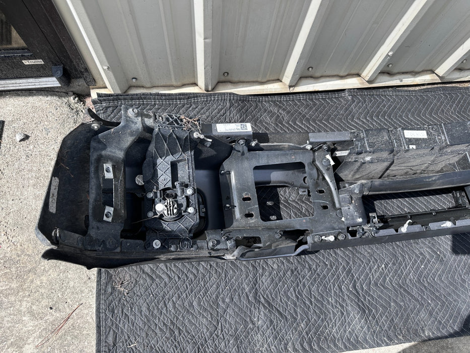 2023 2024 2025 FORD F250 F350 FRONT BUMPER ASSEMBLY CARBONIZED GRAY OEM