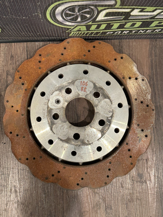 2014-15 AUDI R8 FRONT REAR LEFT RIGHT ROTORS SET OEM *READ!*