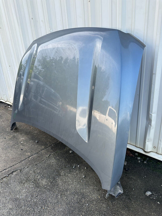2016 Nissan Titan XD DIESEL GAS HOOD SHELL PANEL GUN METALLIC (KAD) OEM COMPLETE