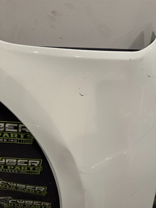 2023 2024 FORD F250 F350 FRONT LEFT FENDER OEM STAR WHITE (AZ) *DENTS*