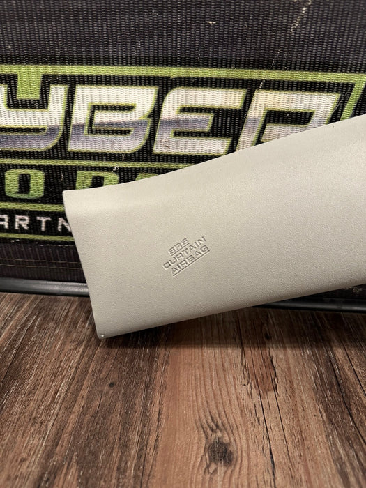 2014 TOYOTA PRIUS V FRONT DRIVER LEFT GRAY A PILLAR TRIM PANEL OEM 62212-47120