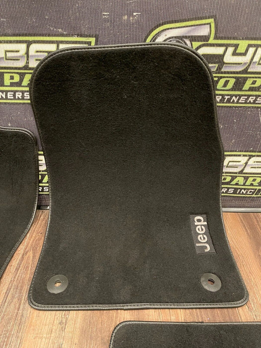 2020 DODGE HELLCAT TRACKHAWK/JEEP GRAND CHEROKEE FRONT & REAR FLOOR MATS OEM