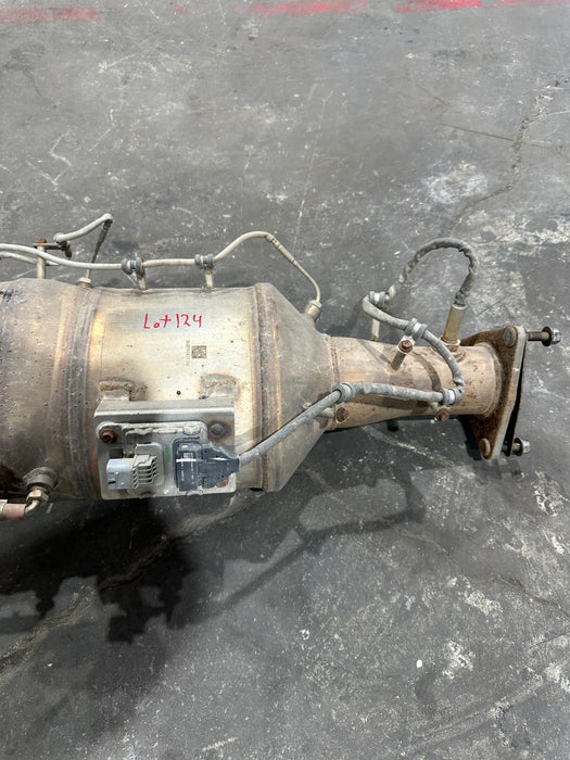2017 NISSAN TITAN XD PRO 4X DIESEL DPF EXHAUST OEM