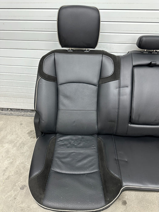 2024 DODGE RAM 3500 LARAMIE REAR LEATHER BLACK SEATS OEM *DENTS 4,5,9*