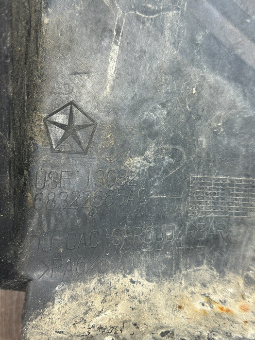 LY2024 DODGE RAM 3500 LARAMIE AIR COOLER SHROUD OEM 68322665AC