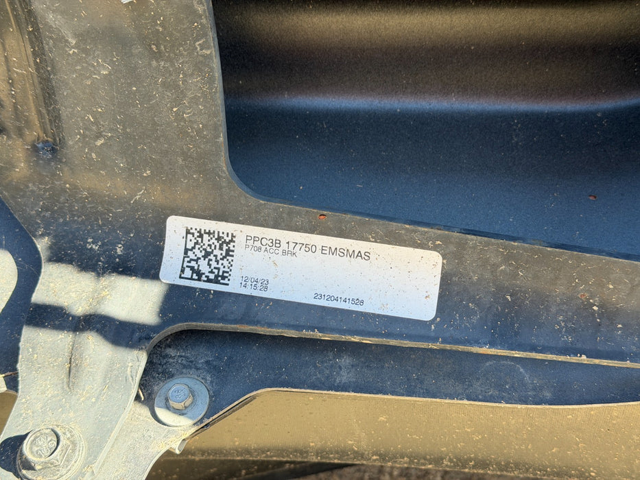 2023 2024 2025 2026 FORD F250 F350 CARBONIZED GREY FRONT BUMPER ASSEMBLY OEM