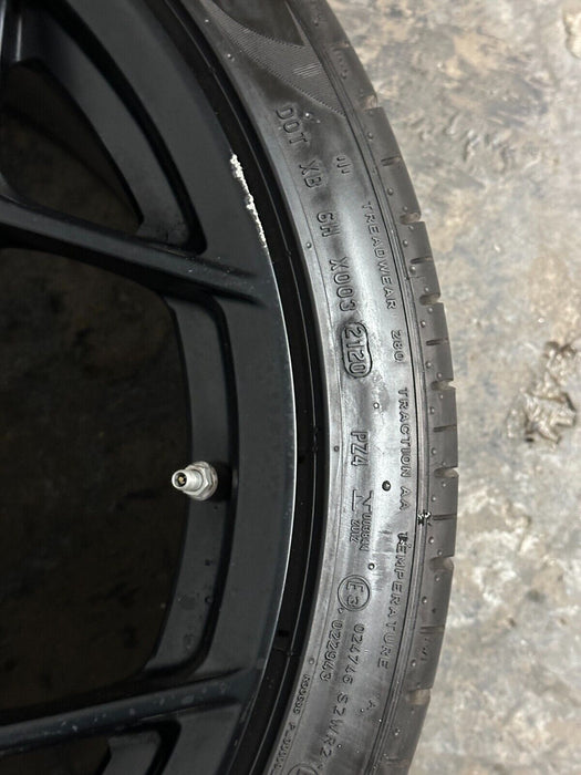 LAMBORGHINI HURACAN EVO CENTER LOCK FRONT REAR WHEELS RIMS 4T0601017AT ~SCUFFS~