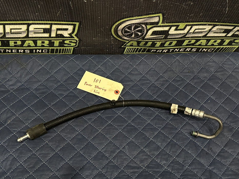 2015 JAGUAR F TYPE R POWER STEERING OIL COOLER LINE HOSE 8W83 3L602 AC OEM