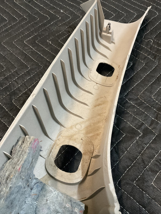 2017 NISSAN TITAN LH DRIVER A PILLAR TRIM W/HANDLE OEM