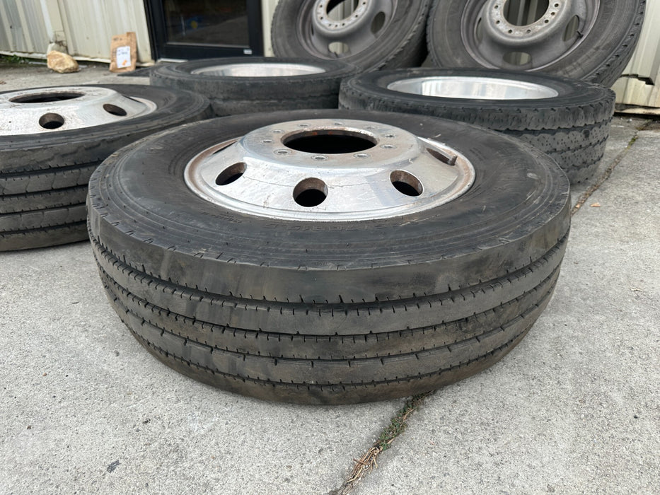 10x225 FORD F450 F550 RAM 4500 5500 ALLOY WHEELS RIMS 19.5X6 OEM