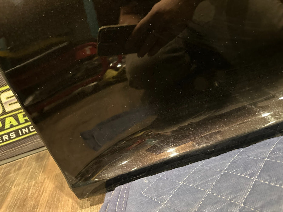 2014 AUDI R8 COUPE OEM LEFT DRIVER DOOR SHELL BLACK PANTHER CRYSTAL ~READ~