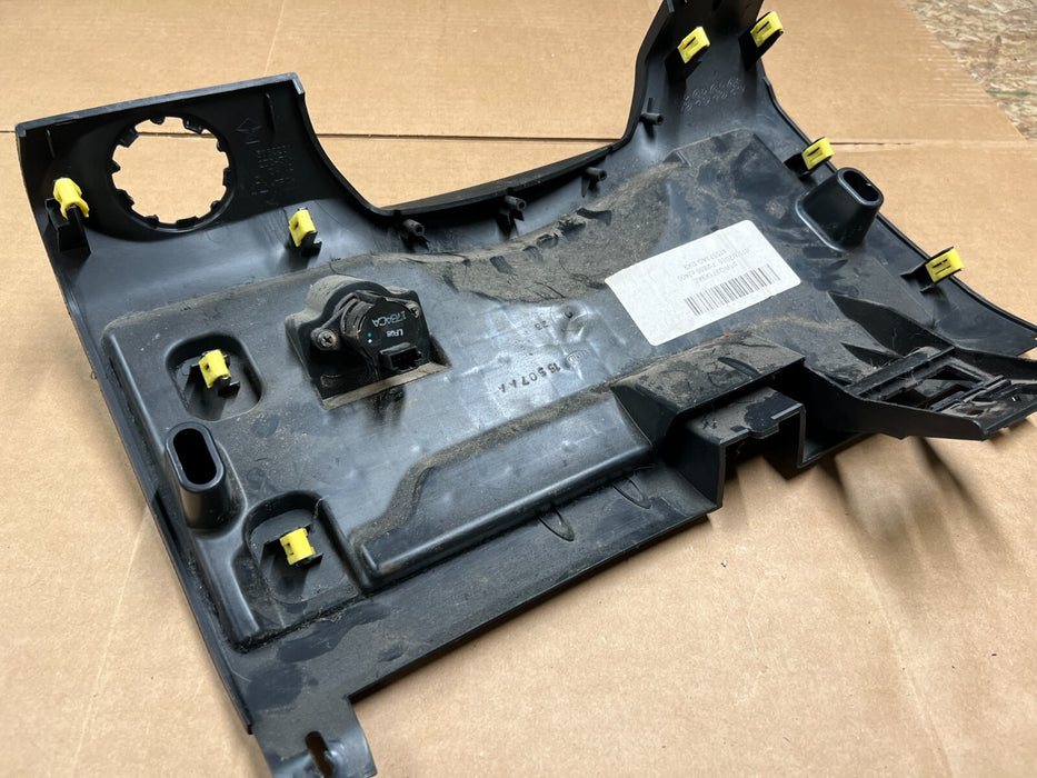 2017 RAM 2500 3500 4500 LARAMIE DRIVER SIDE KNEE PANEL DASHBOARD P1WQ371X9AE