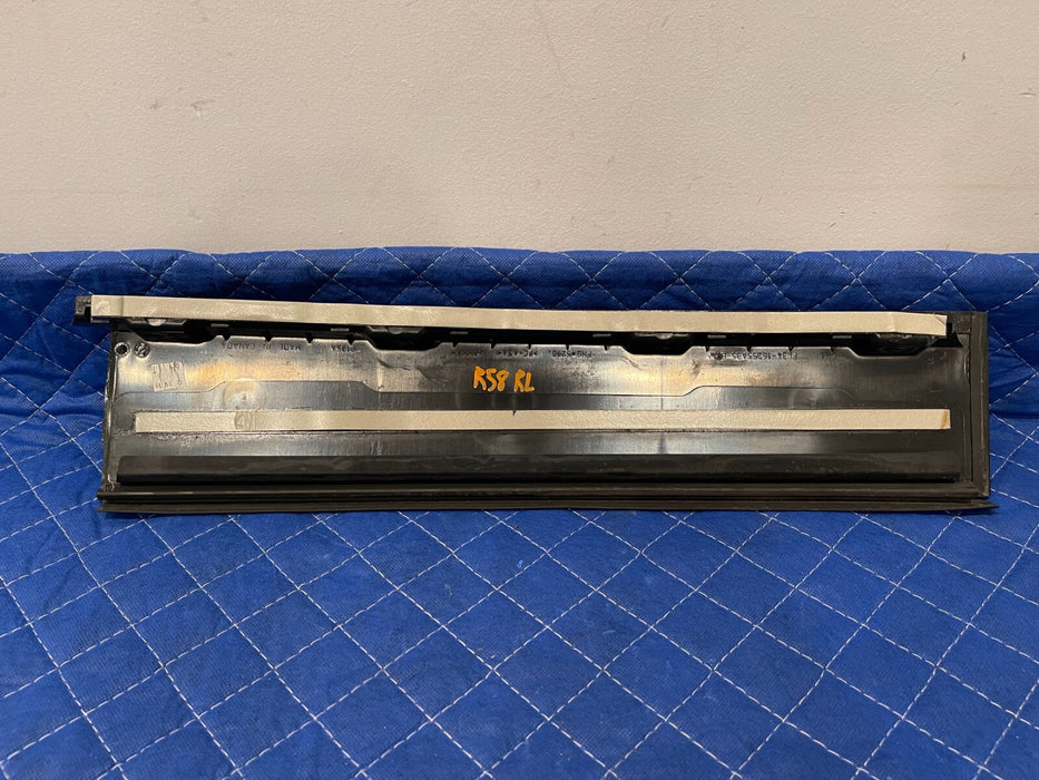 2017-2019 FORD F250 F350 F450 REAR LEFT GLOSS BLACK B PILLAR DOOR TRIM OEM