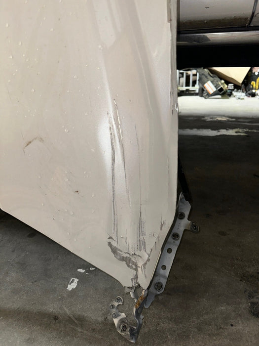 2017 2018 2019 2020 2021 2022 FORD F250 F350 450 METALLIC WHITE HOOD PANEL