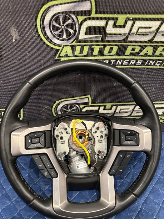 2019 FORD F250 F350 PLATINUM STEERING WHEEL ADAPTIVE CRUISE W/ STEERING~READ~
