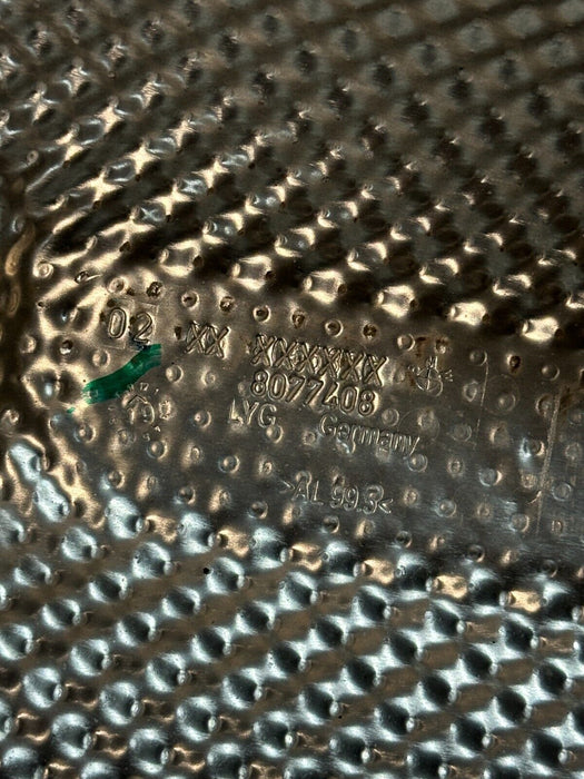 2020 BMW M4 F82 FUEL TANK HEAT SHIELD INSULATION OEM 8077408