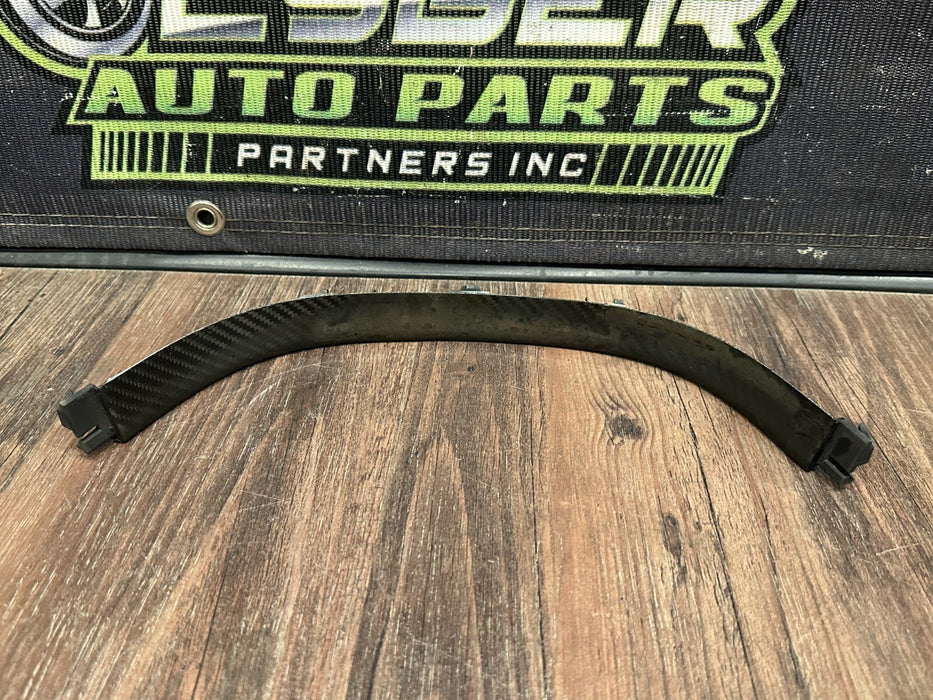 2021 AUDI R8 DASHBOARD LEFT CARBON FIBER TRIM OEM 4S1857237 D *HEAT FLAWS 2-3*