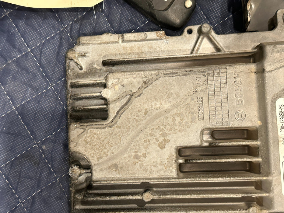 2020 FORD F350 XLT ENGINE ECU ECM BCM CONTROL MODULE W/ KEY FOB OEM