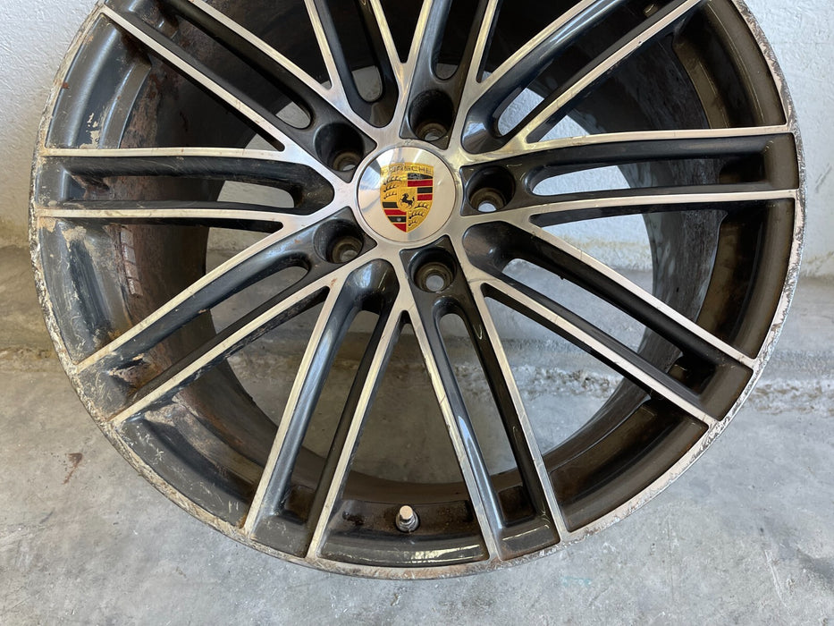 2017 Porsche 718 Boxster S 20X8.5 RIM 982601025F OEM *DAMAGE, BEND*