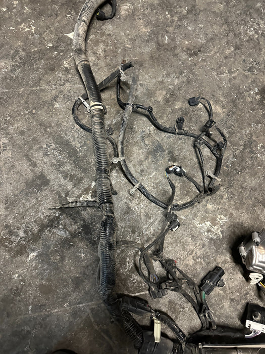 2024 FORD F350 LARIAT DIESEL ENGINE BAY WIRING HARNESS RC3T 12A581 ABA OEM