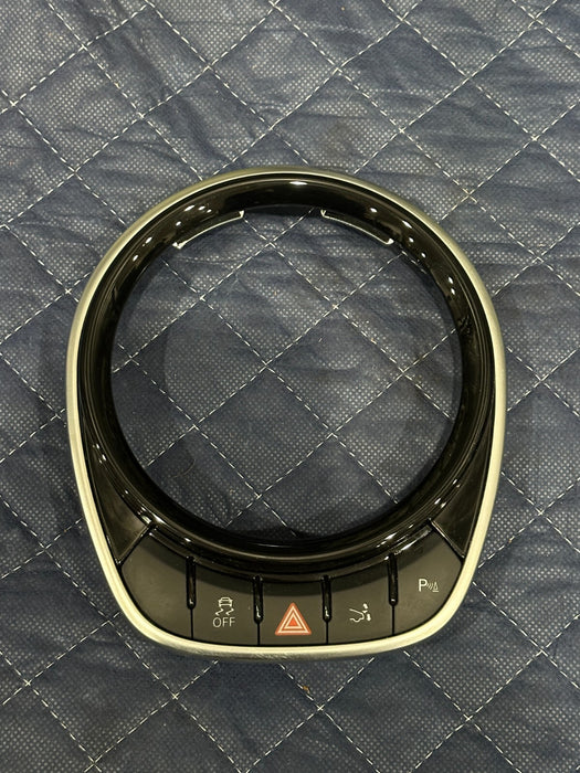 2014 AUDI R8 SHIFTER SURROUND TRIM BEZEL OEM 420 863 278