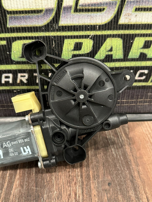 2021 AUDI R8 DRIVER LEFT WINDOW MOTOR REGULATOR OEM