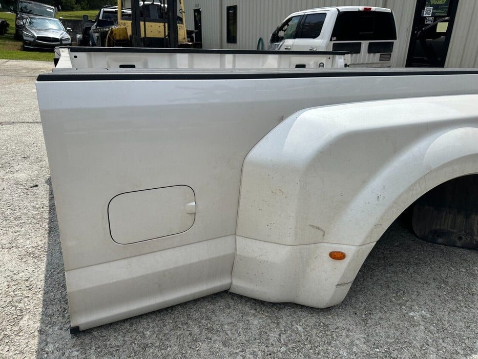 2017-2022 FORD F350 F450 PLATINUM 8' LONG BED DUALLY DRW METALLIC WHITE (UG) OEM