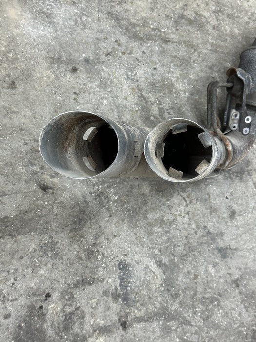 2021 FORD F350 SRW DIESEL 6.7L FACTORY EXHAUST MUFFLER TAIL PIPE OEM ~WEAR~