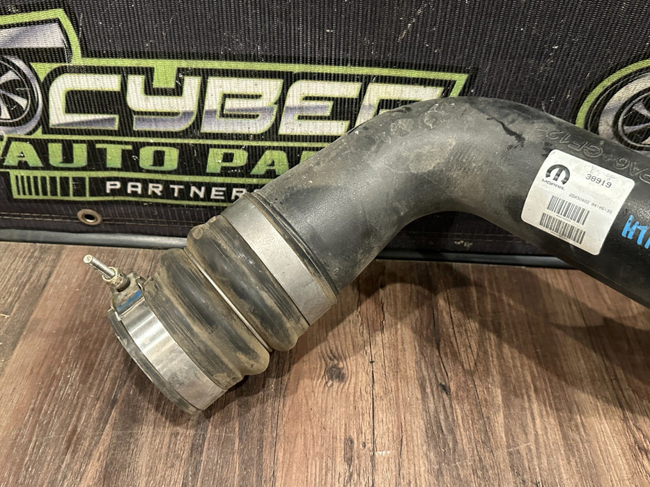 2022 DODGE RAM 2500 LEFT CHARGE AIR COOLER DUCT OEM 68417829AC