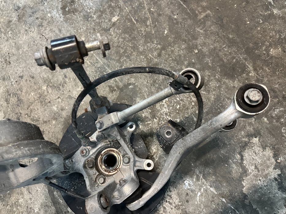 2010 NISSAN 370Z CONVERTIBLE REAR RIGHT SUSPENSION KNUCKLE CONTROL ARM OEM