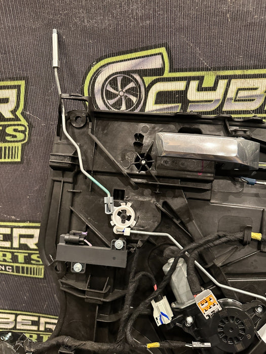 2024 DODGE RAM 3500 LARAMIE REAR RIGHT DOOR CARRIER PANEL W MOTOR OEM